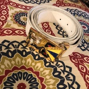 Fendi monster face belt